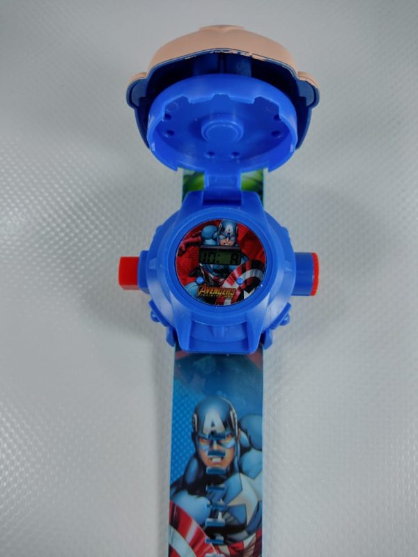 Reloj Super Heroe Azul